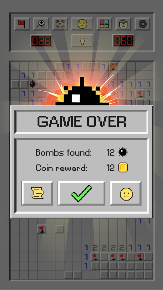 #2. Minesweeper Classic: Game Bomb (iOS) 由: Phan Tu