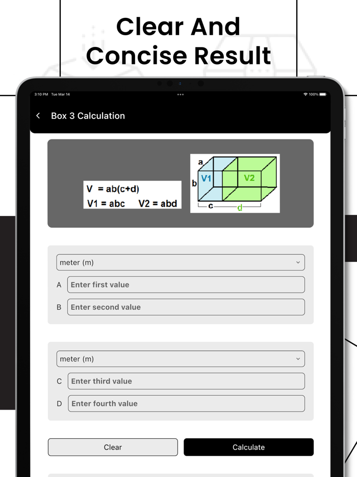 Box Volume Calculator