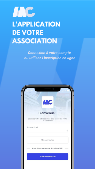 Screenshot #1 pour MonClub App