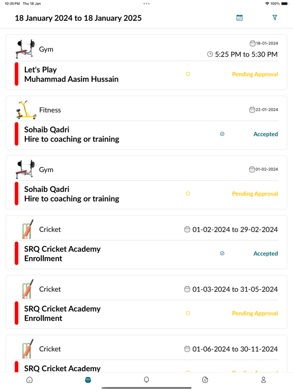 NowVPlay iPad screenshot 8 - Sports app