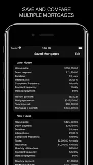 mortgage calculator + iphone screenshot 3