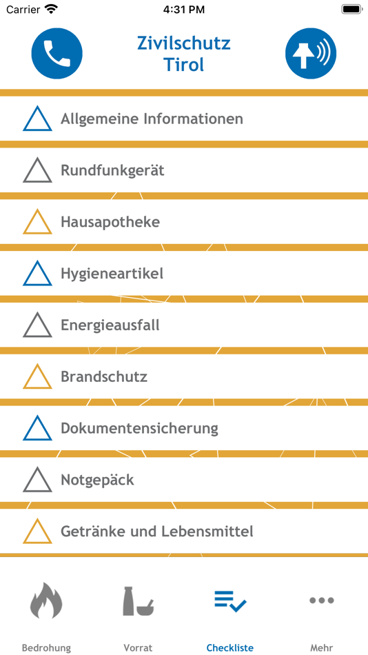#5. Zivilschutz Land Tirol (iOS) 由: Tiroler Zivilschutzverband