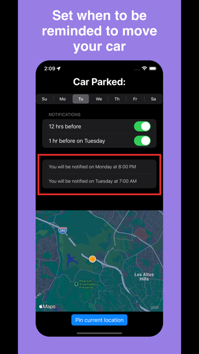 Car Parking Reminder Screenshot