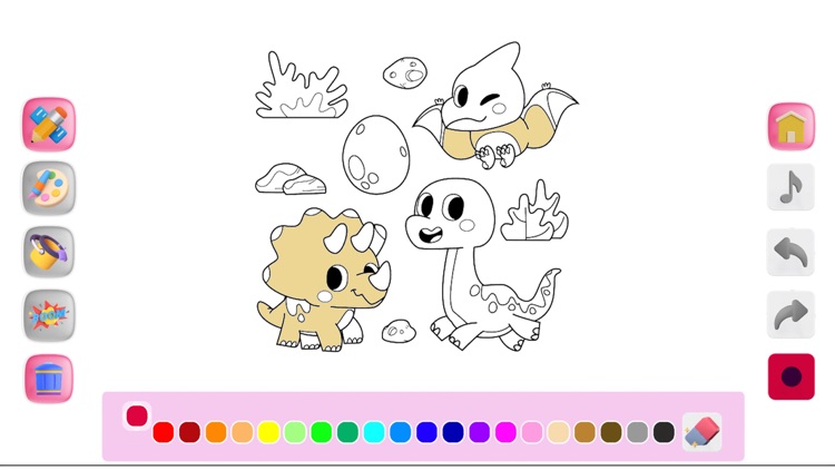 Kawaii Coloring Book Kids screenshot-4