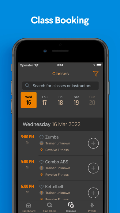 REVOLVE APP Screenshot