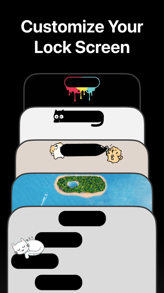 #2. Wallpapers for Dynamic Island+ (iOS) 由: Oktay Kurt