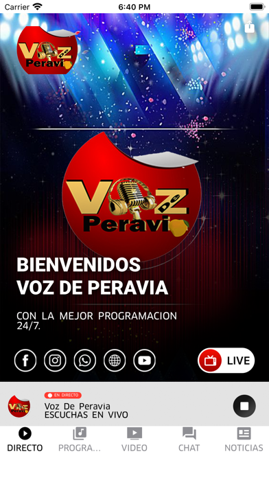 Voz de Peravia Screenshot