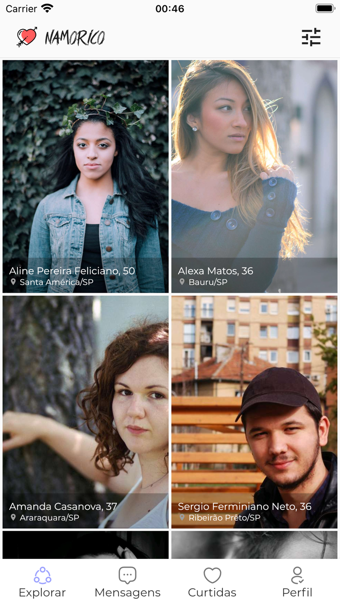 Namorico - Encontros. Paquera