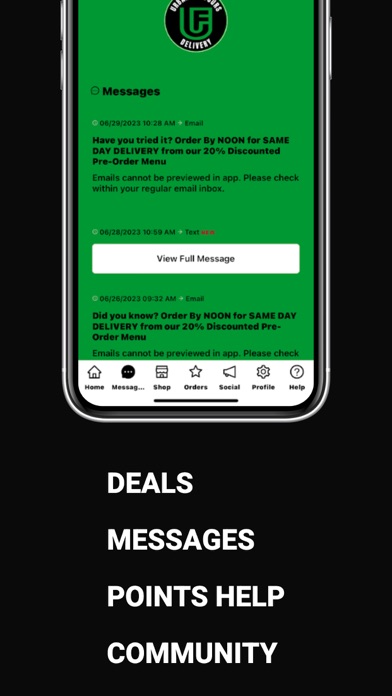 Urban Flavours Delivery Screenshot