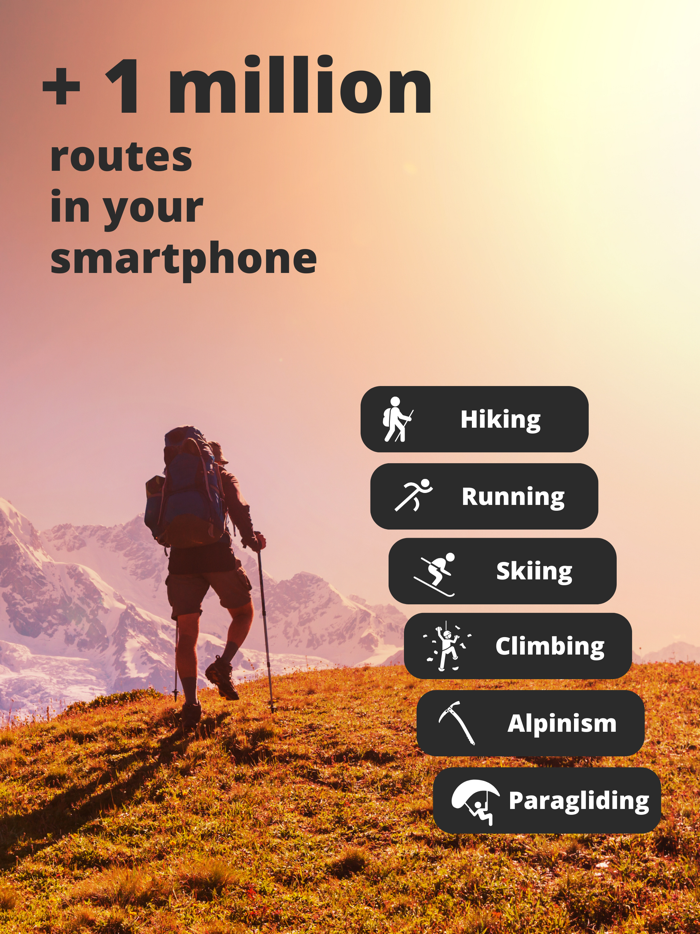 Relief Maps trek route planner