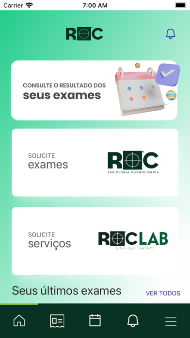 ROC Radiologia Natal Screenshot