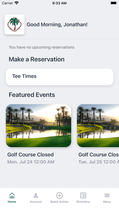 The Plantation Golf Club Screenshot