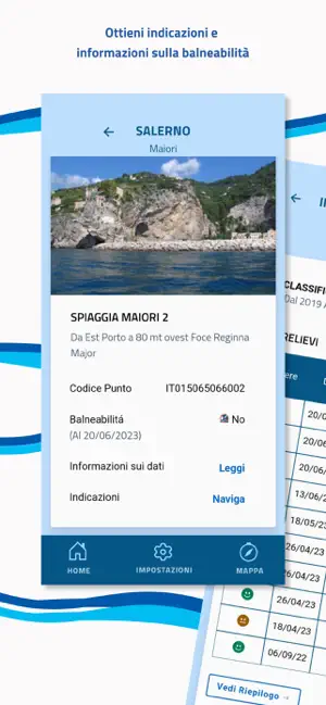 ARPAC Balneazione iPhone screenshot 3