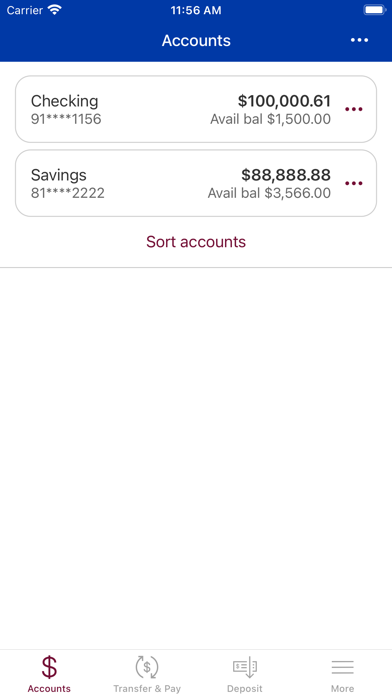 ProGrowth Bank Screenshot