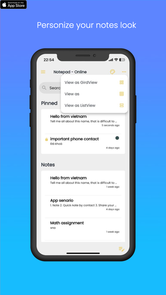 #1. Notepad Online (iOS) 由: Tran Hoang Huy