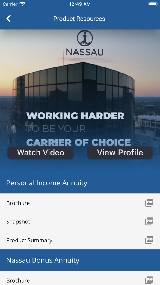 #4. Nassau Agent App (iOS) 由: Nassau Re