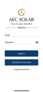 AEC Solar screenshot #1 for iPhone