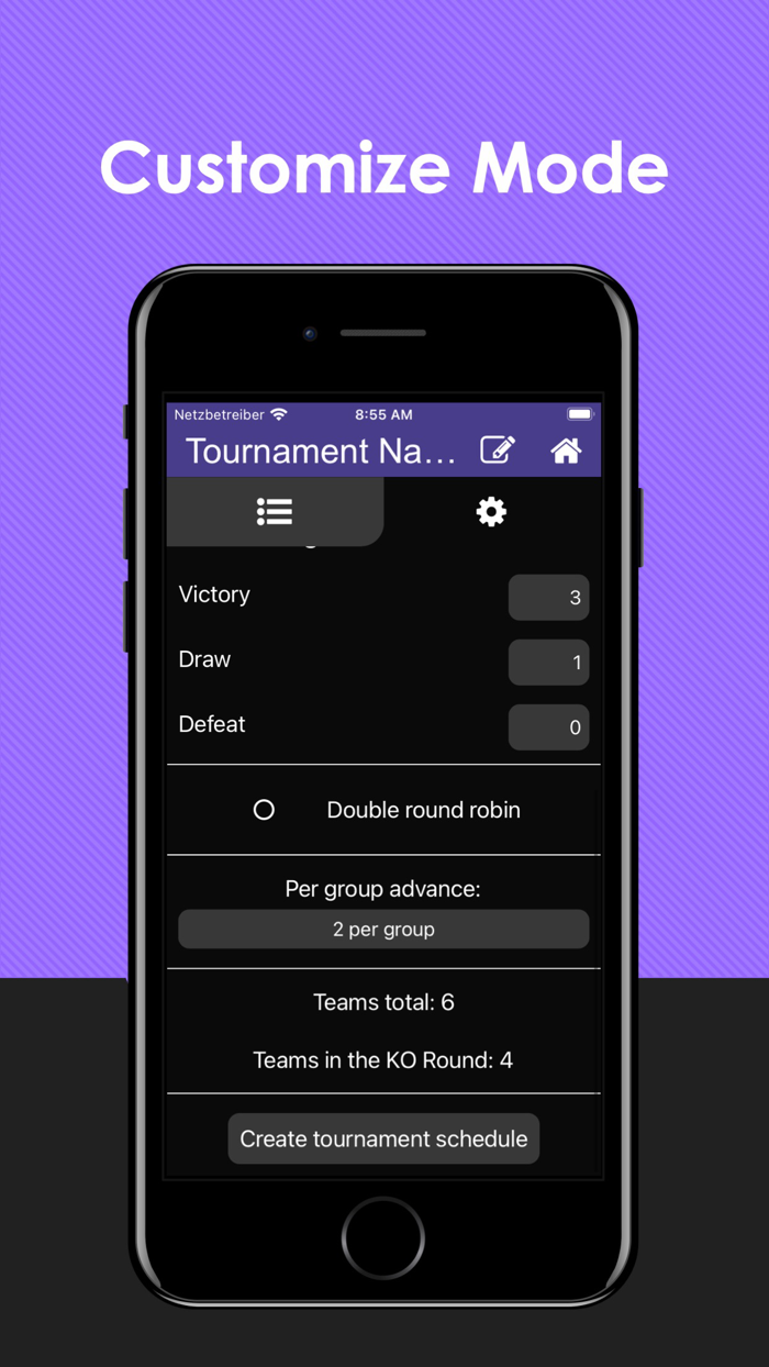 Tournament Competition Manager