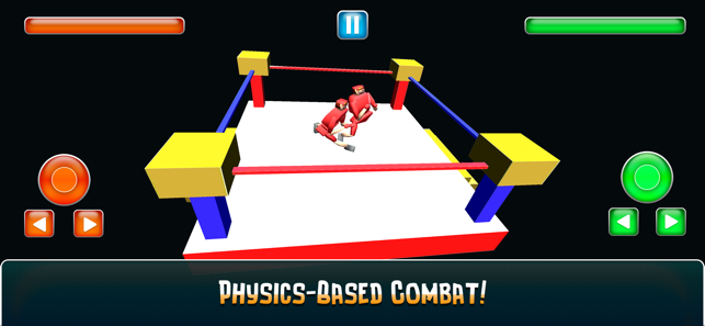 ‎Drunken Wrestlers 3D Fighting Screenshot