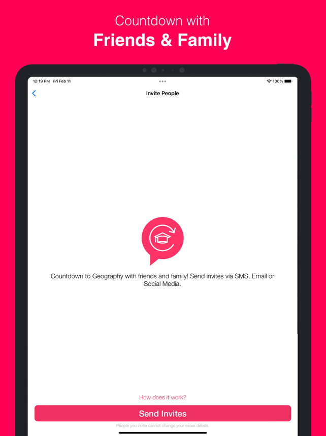 Exam Countdown - School & Uni Screenshot