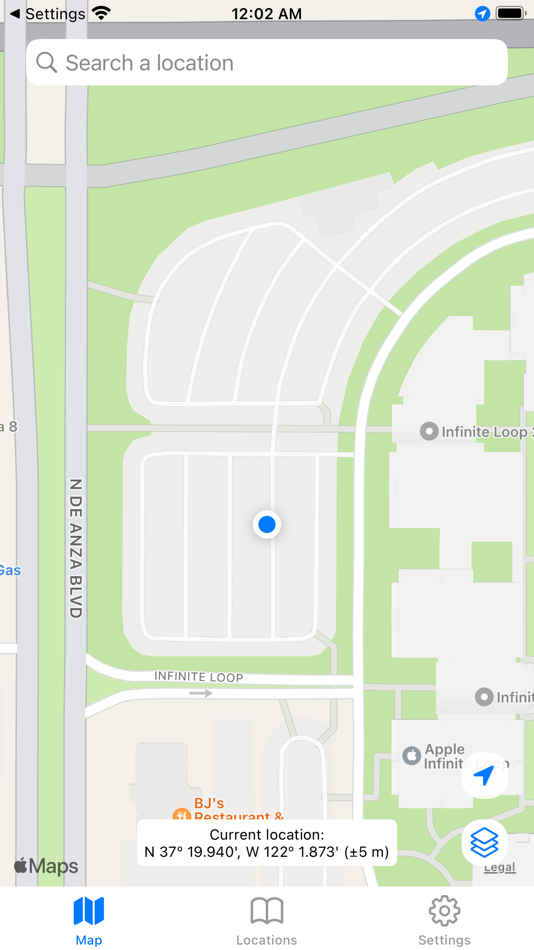 #1. My Location Manager Lite (iOS) By: Gilbert Montane Pinto