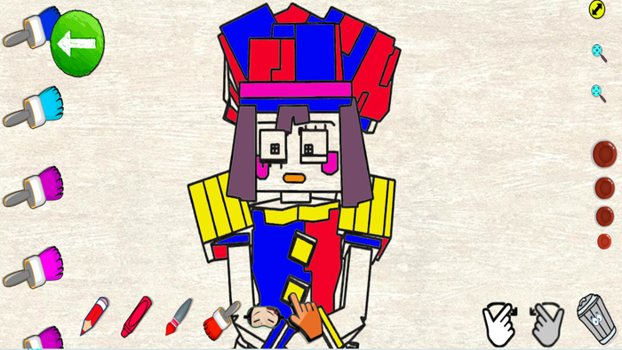 Amazing Craft Digital Coloring