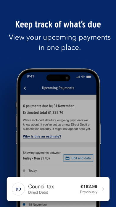 Bank of Scotland Mobile Bank Screenshot