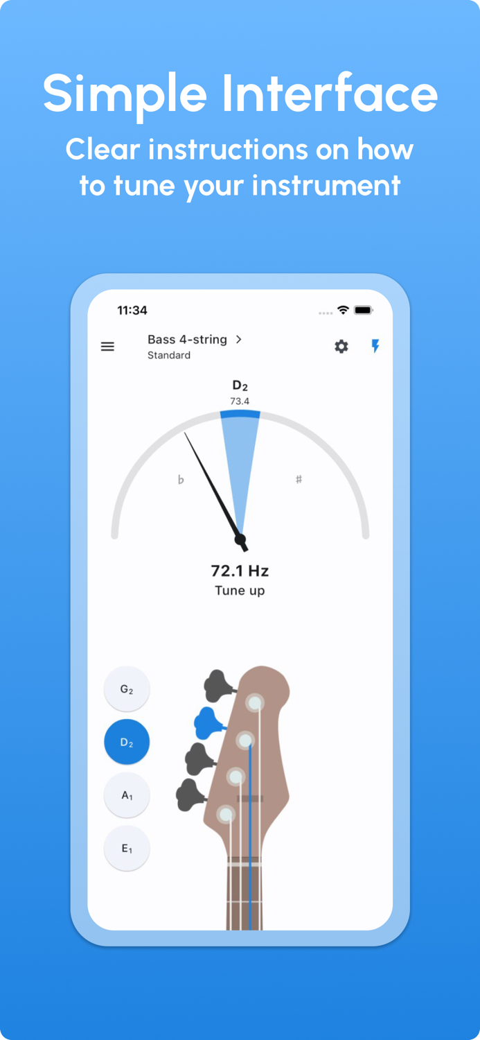 Bass Tuner - LikeTones