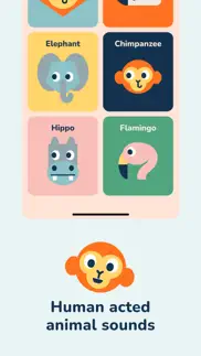 animal sounds & names for kids iphone screenshot 4