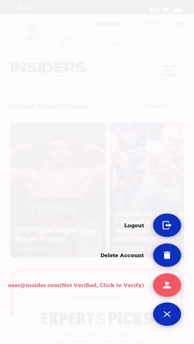Insiders Betting-Digest Screenshot