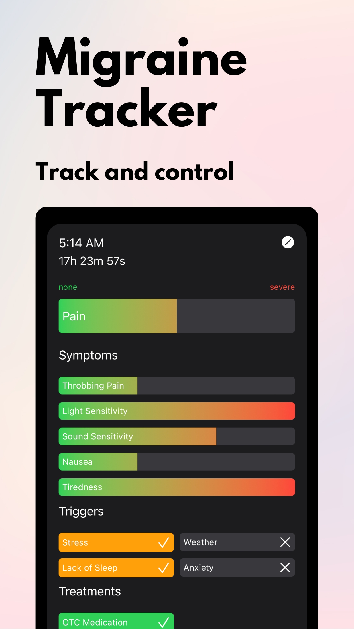 Migraine Tracker+