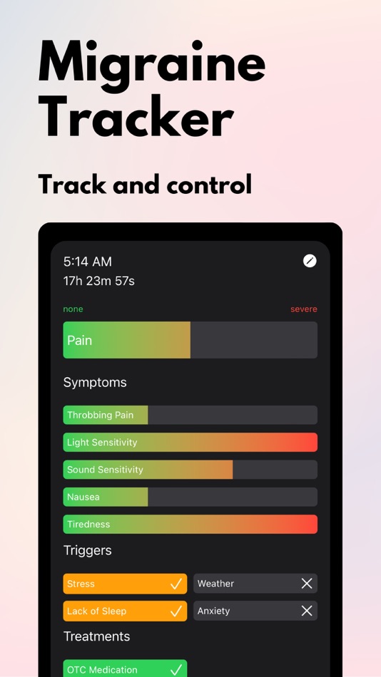 Migraine Tracker+ - 1.0.11 - (iOS)