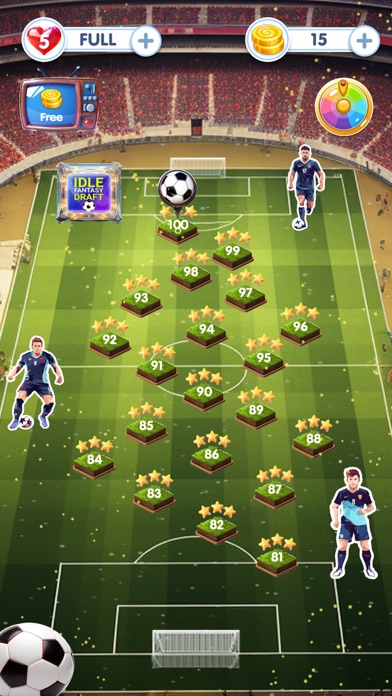 Football Crush Match 3 Screenshot