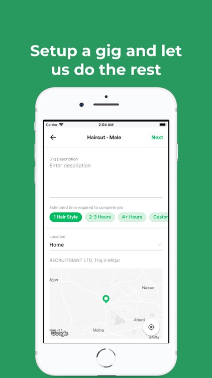 Gigify: On-demand service app screenshot-4