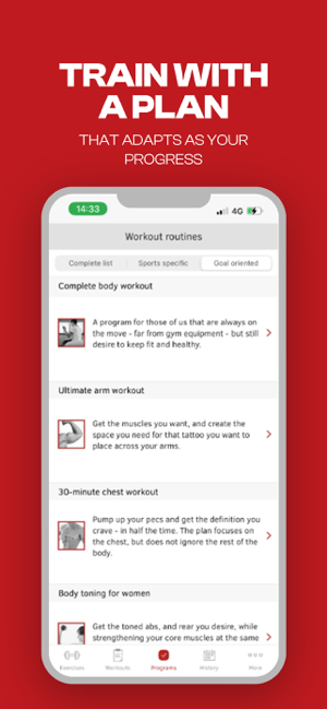 ‎Full Fitness : Screenshot ng Workout Trainer