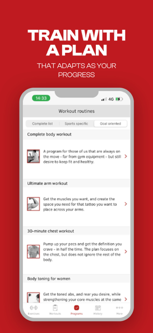 ‎Full Fitness: Workout-Trainer-Screenshot