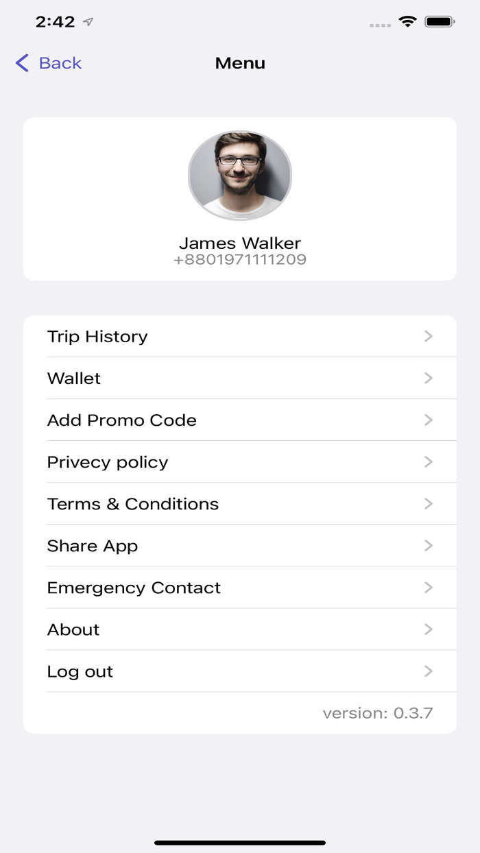 Hi Taxi - Request a Ride