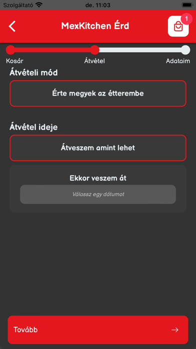 MexKitchen Pickup Screenshot