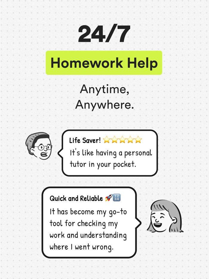 AI Homework Helper・Math Solver