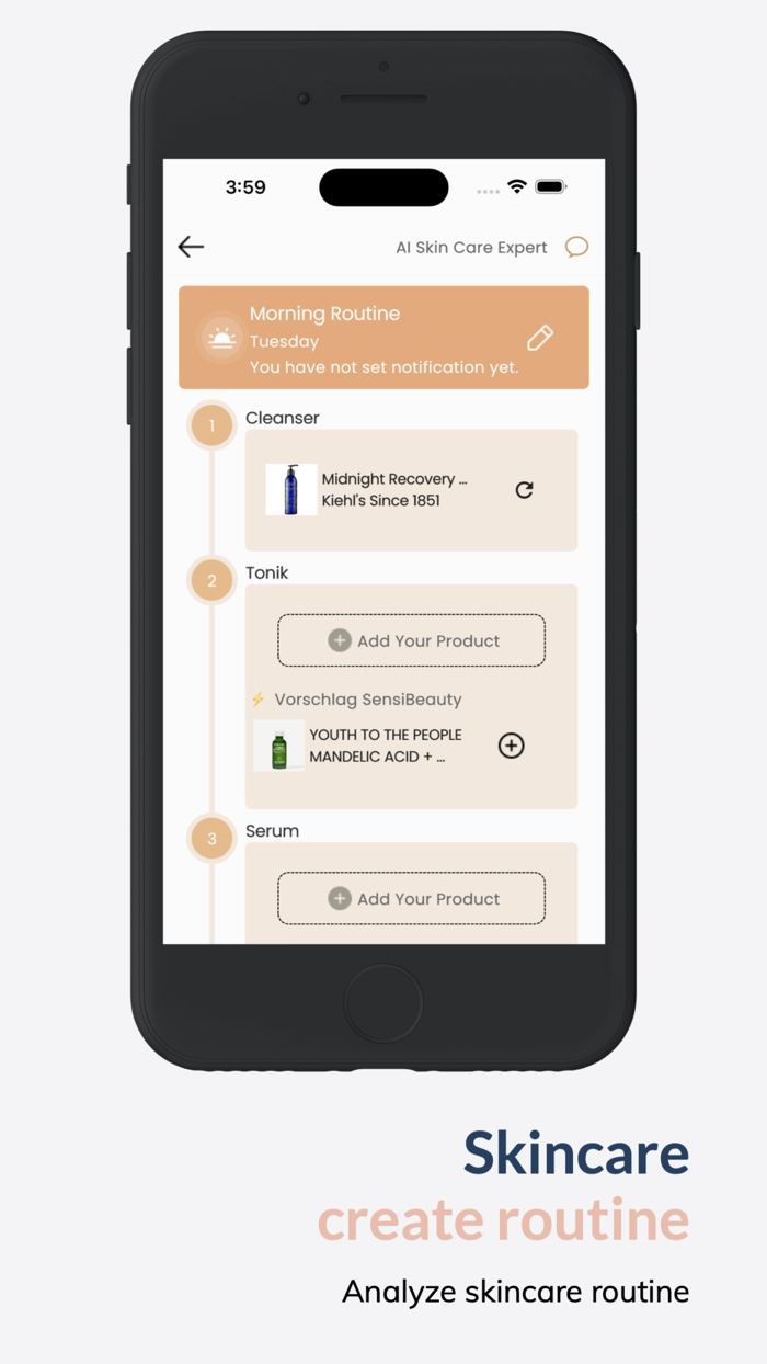 Sensi Beauty Skincare Routine