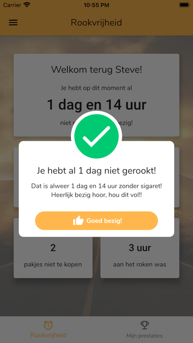 Rookvrijheid Screenshot
