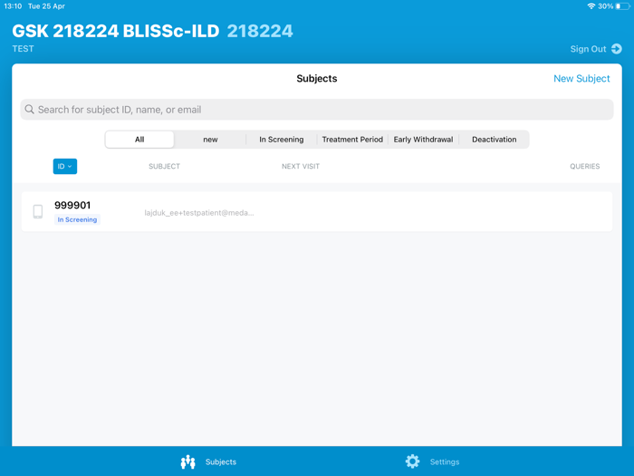 GSK 218224 France Site