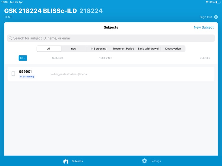 GSK 218224 France Site