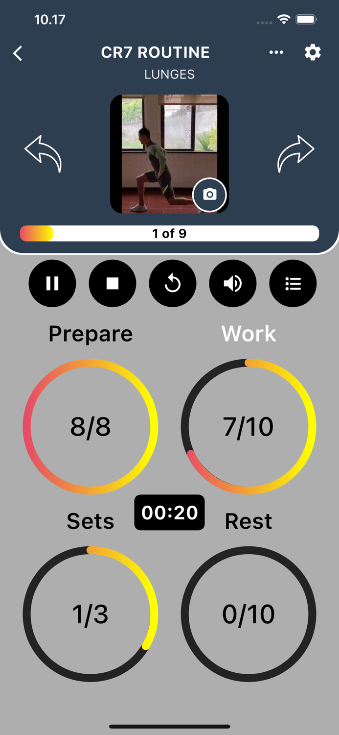 Custom Workout with Journal