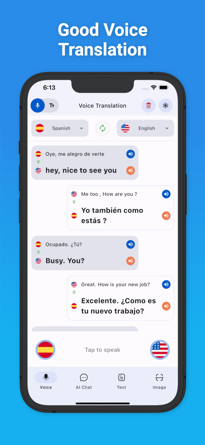 Voice Translator and AI Chat 