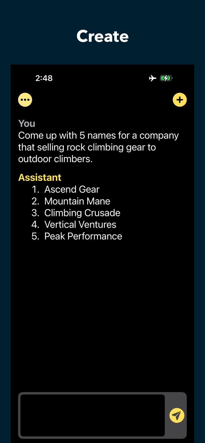 Offline Chat Private AI