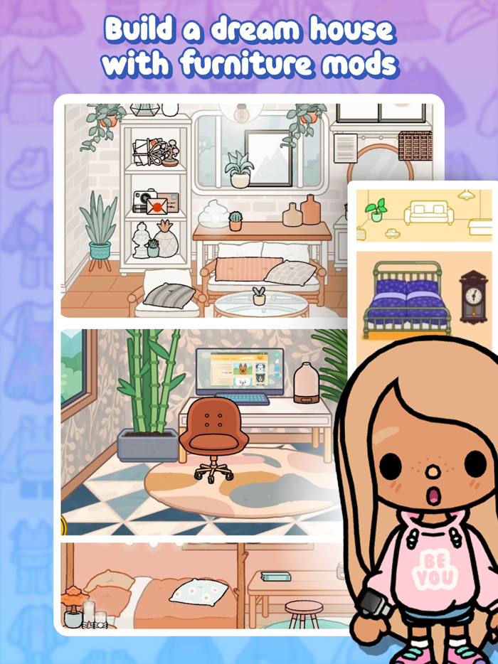 Toca Mods Houses and Characters