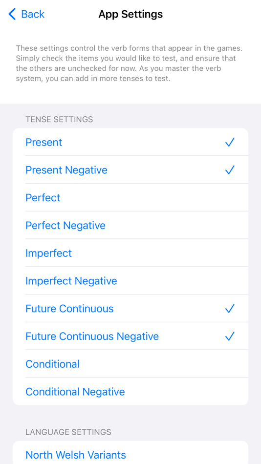 #10. Welsh Verb Blitz (iOS) By: RusMate.co.uk