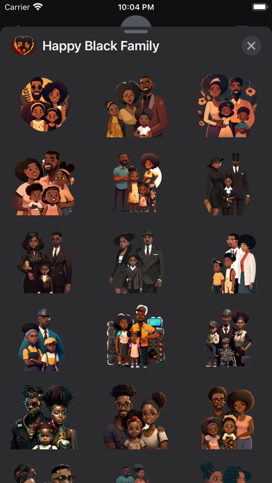 Happy Black Family Screenshot