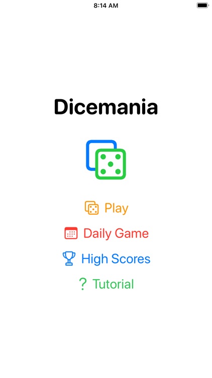 Dicemania – Train Your Brain